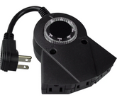 Photo Sensor Outdoor Timer | 5 Timer Settings